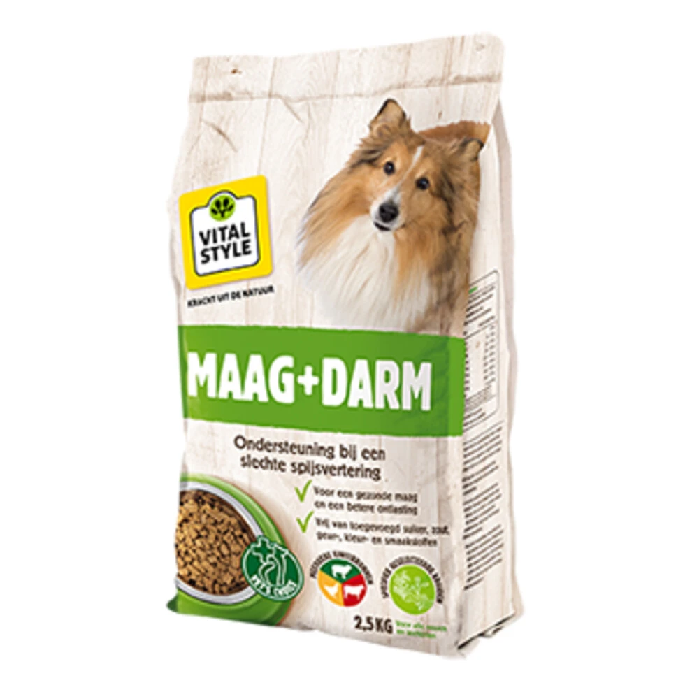 VITALstyle Hondenvoer Maag & Darm 4 VITALstyle Hondenvoer Maag & Darm - Afbeelding 2