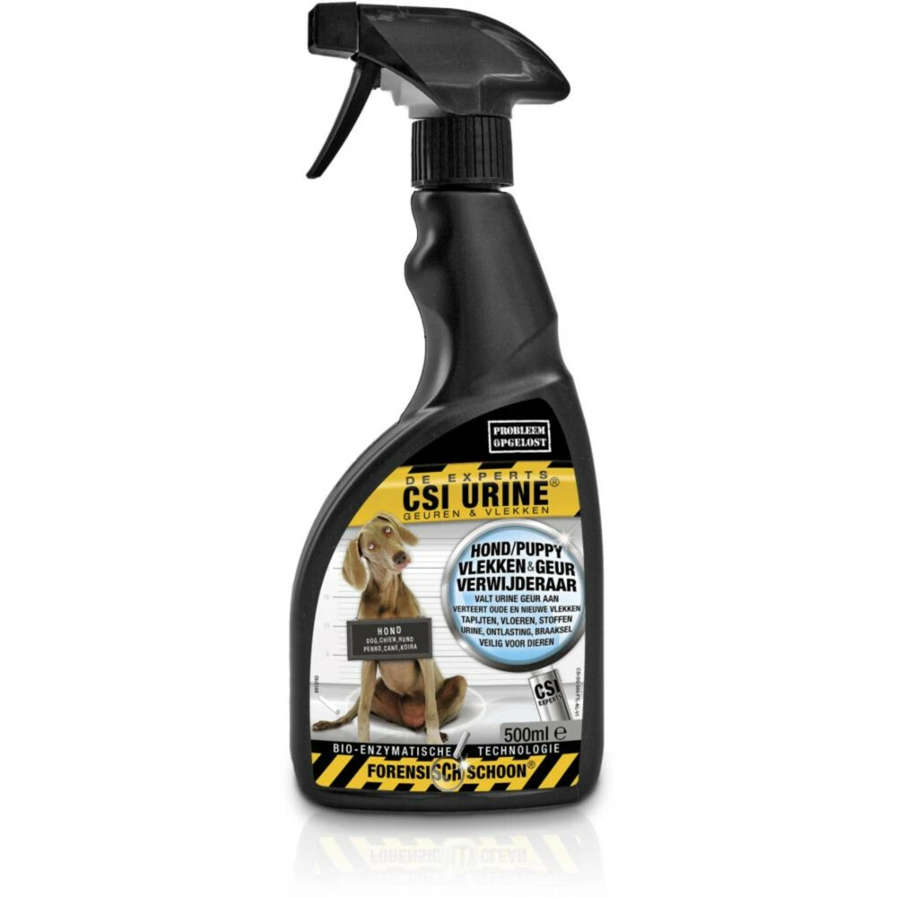 CSI Urine Vlek En Geurspray Puppy En Hond 3 CSI Urine Vlek En Geurspray Puppy En Hond