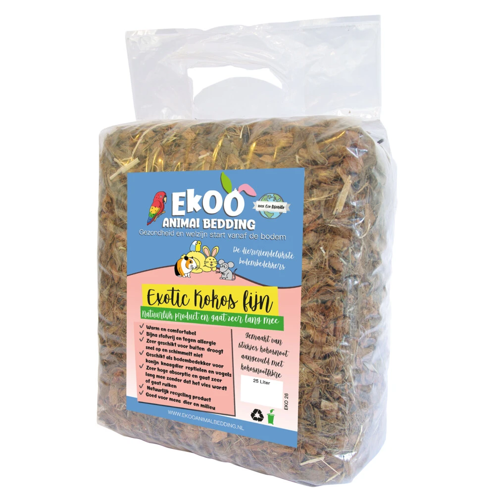 Ekoo Exotic Kokos Fijn 3 Ekoo Exotic Kokos Fijn
