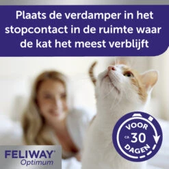 Feliway Optimum Startset Verdamper + Navulling -Beeztees Winkel 1012158 4