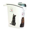 Curver Voedselcontainer Kat Wit 1 Curver Voedselcontainer Kat Wit -Beeztees Winkel 1017085