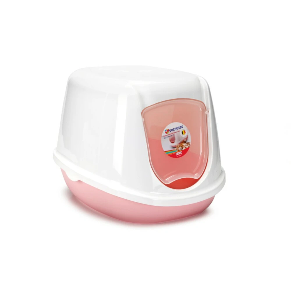 Beeztees Kattenbak Kitten Duchesse Roze - Wit 3 Beeztees Kattenbak Kitten Duchesse Roze - Wit