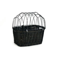 Beeztees Fietsmand Met Draadkap Zwart