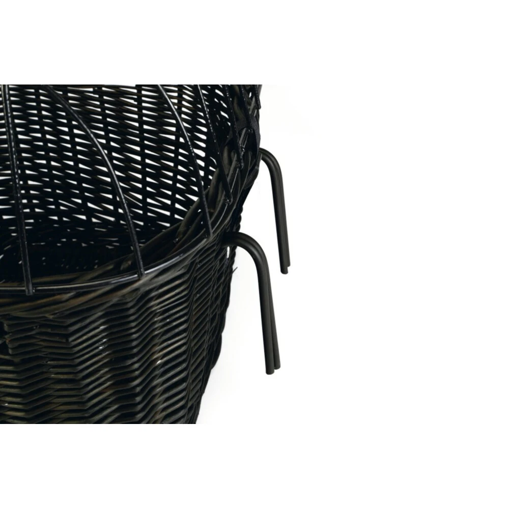 Beeztees Fietsmand Met Draadkap Zwart 4 Beeztees Fietsmand Met Draadkap Zwart - Afbeelding 2