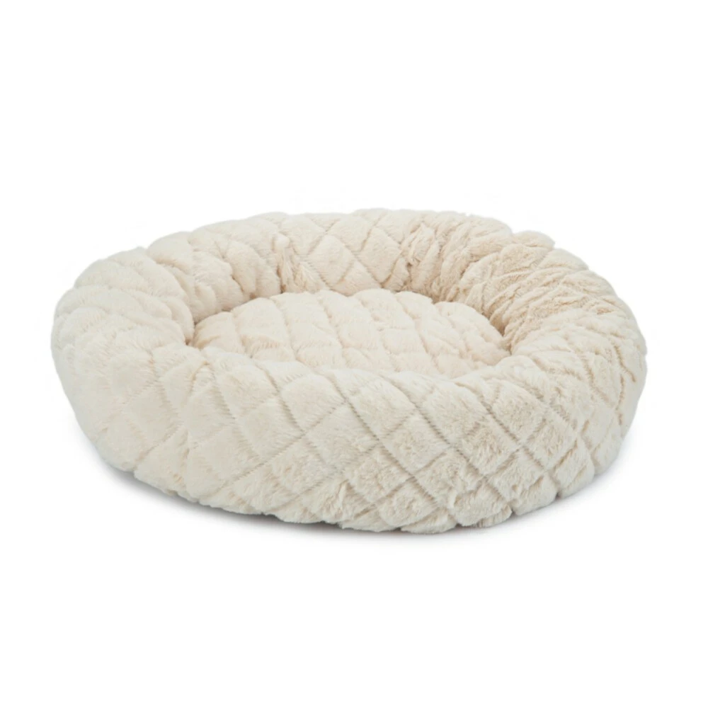 Beeztees Kattenmand Pluche Levisa Beige 3 Beeztees Kattenmand Pluche Levisa Beige