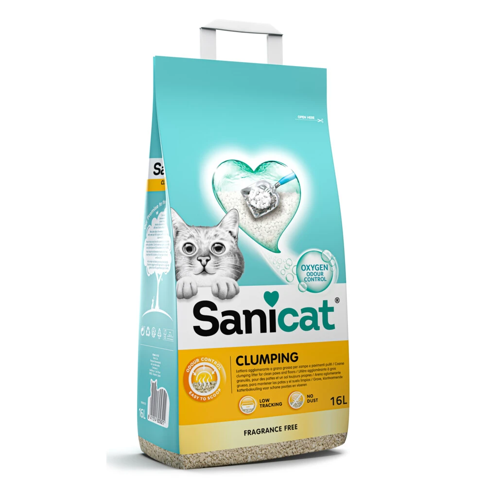 Sanicat Kattenbakvulling Clumping 3 Sanicat Kattenbakvulling Clumping