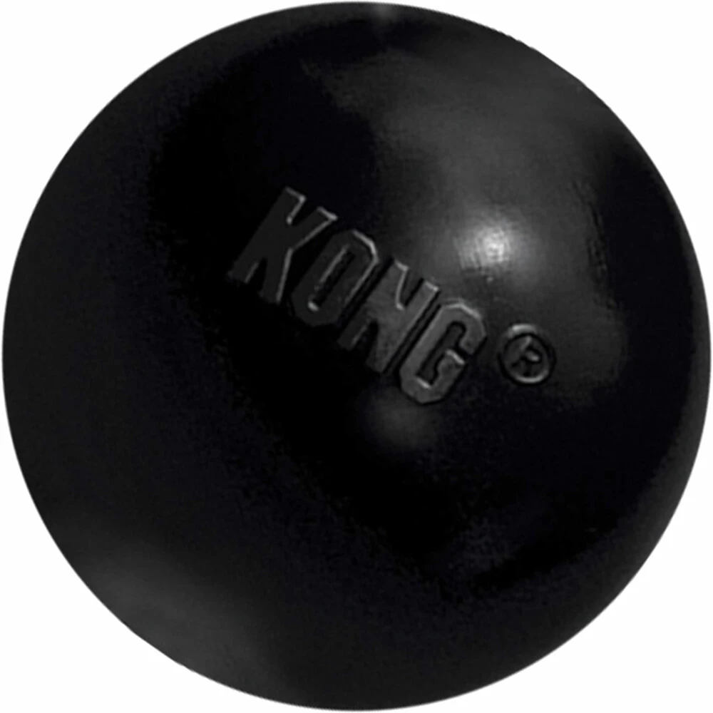 Kong Extreme Ball Zwart M 4 Kong Extreme Ball Zwart M - Afbeelding 2