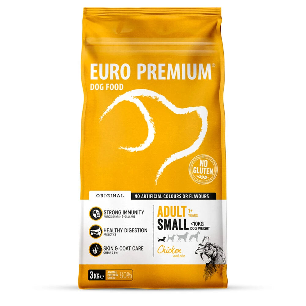 Euro-Premium Adult Small Kip - Rijst 3 Euro-Premium Adult Small Kip - Rijst