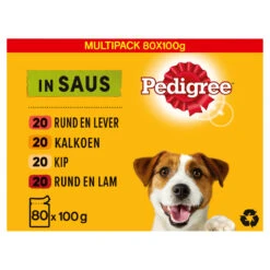Pedigree Adult Maaltijdzakjes Vlees In Saus -Beeztees Winkel 1035894 3