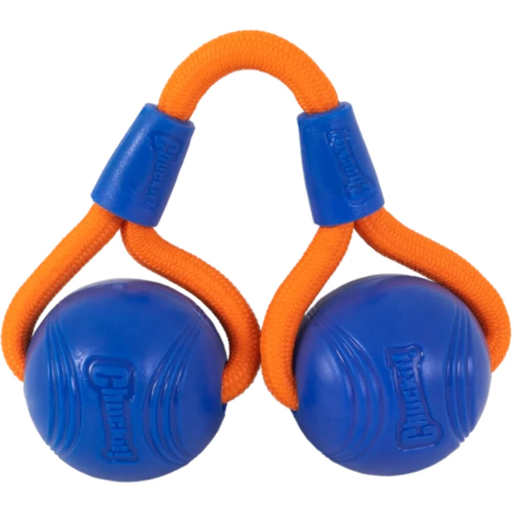 Chuckit! Chuckit Crunch Ball Duo Tug Medium 4 Chuckit! Chuckit Crunch Ball Duo Tug Medium - Afbeelding 2