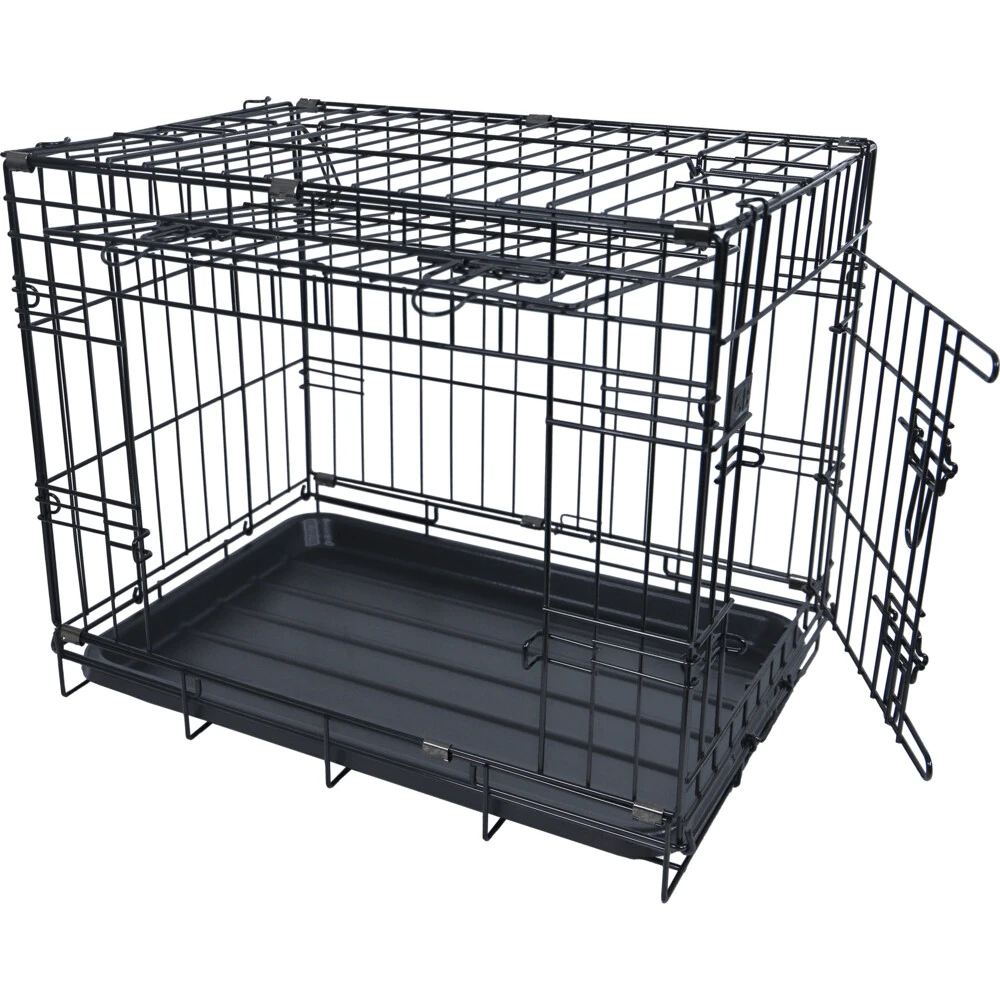 Boon Draadkooi Met Deur En Schuifdeur Zwart 3 Boon Draadkooi Met Deur En Schuifdeur Zwart