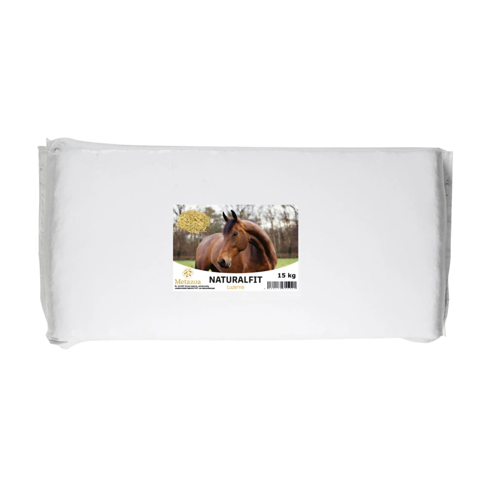 Metazoa NaturalFit Luzerne Paardenvoer 3 Metazoa NaturalFit Luzerne Paardenvoer