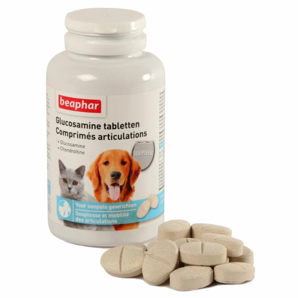 3x Beaphar Glucosamine Tabletten 4 3x Beaphar Glucosamine Tabletten - Afbeelding 2