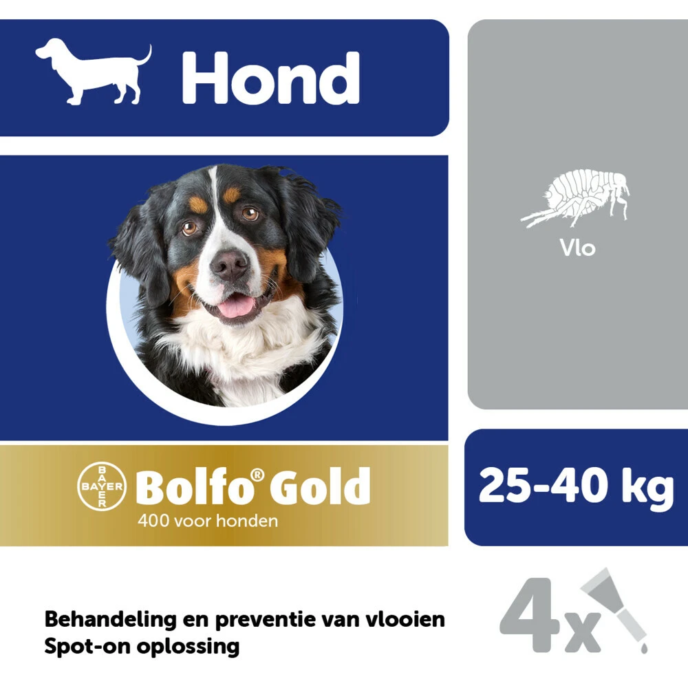 Bolfo Gold Anti Vlooiendruppels Hond Vanaf 25 Kg 4 Bolfo Gold Anti Vlooiendruppels Hond Vanaf 25 Kg - Afbeelding 2