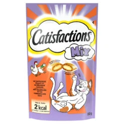 6x Catisfactions Kattensnoepjes Kip - Eend