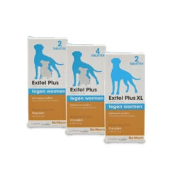 No Worm Exitel Plus Ontworming Tabletten Hond 35 - 50 Kg -Beeztees Winkel 937839 2