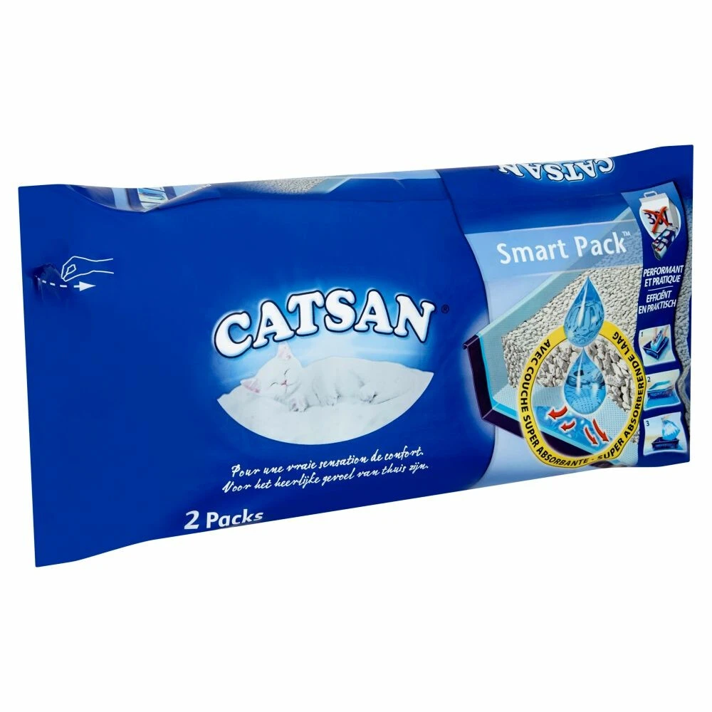 Catsan Hygiene Plus Kattenbakvulling Smartpack 3 Catsan Hygiene Plus Kattenbakvulling Smartpack