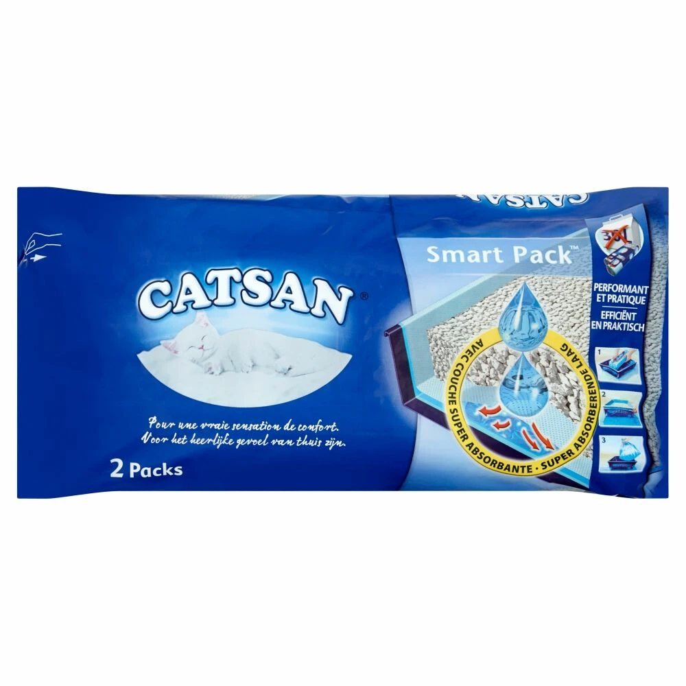 Catsan Hygiene Plus Kattenbakvulling Smartpack 4 Catsan Hygiene Plus Kattenbakvulling Smartpack - Afbeelding 2