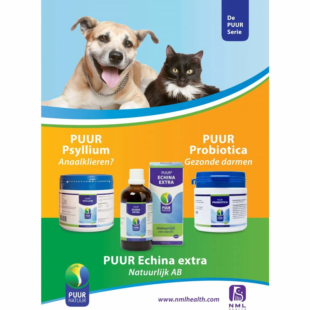 PUUR Psyllium Hond - Kat 4 PUUR Psyllium Hond - Kat - Afbeelding 2