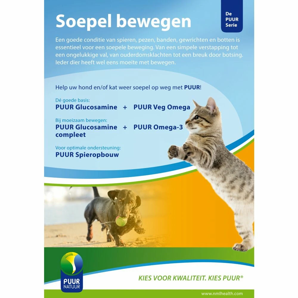 PUUR Muscle Mass Hond - Kat 4 PUUR Muscle Mass Hond - Kat - Afbeelding 2