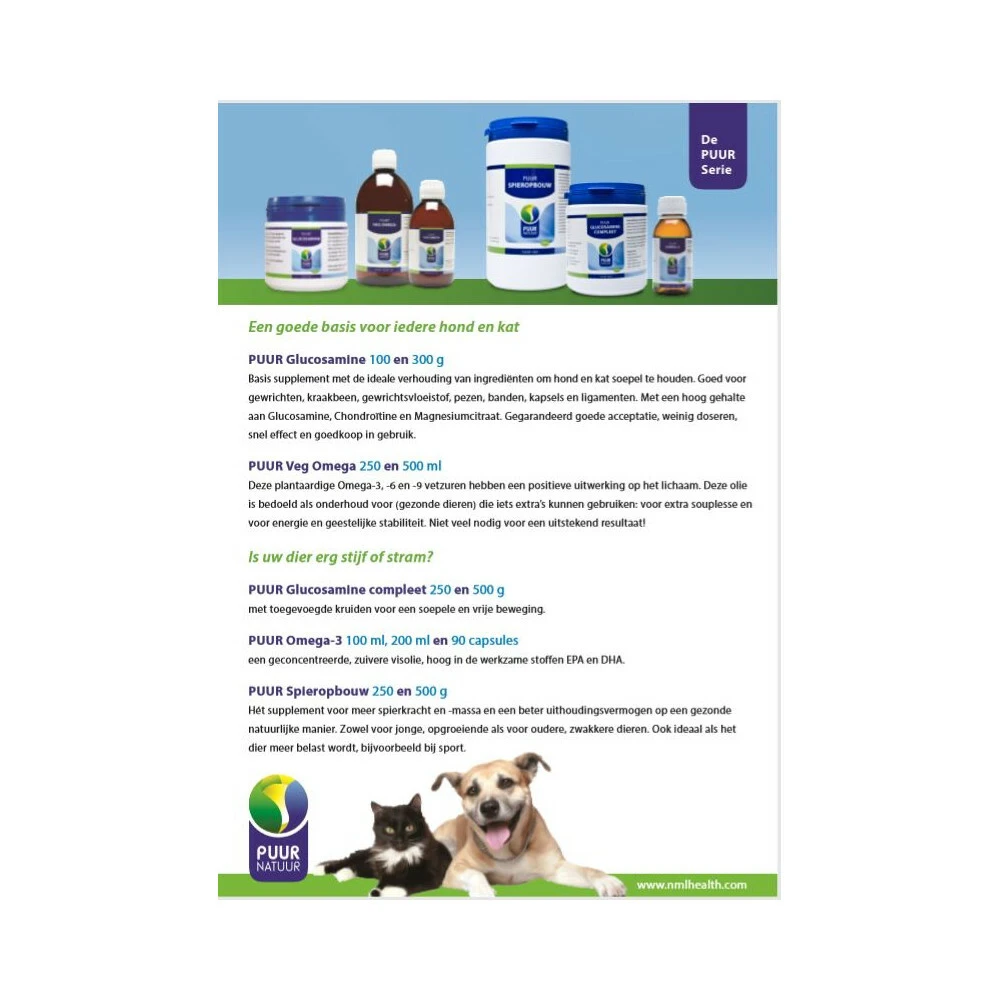 PUUR Glucosamine Extra Paard - Pony 4 PUUR Glucosamine Extra Paard - Pony - Afbeelding 2