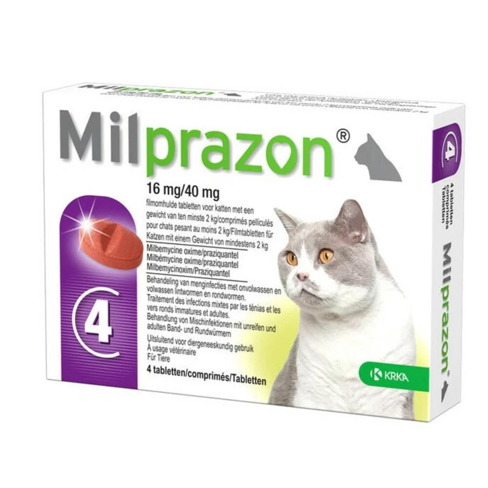 Milprazon Ontworming Tabletten Grote Kat 3 Milprazon Ontworming Tabletten Grote Kat