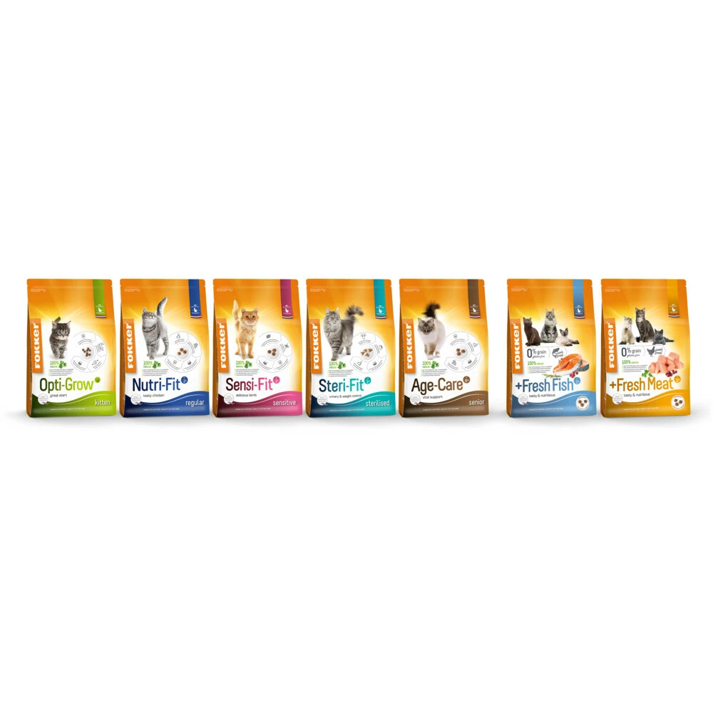 Fokker Fresh Meat Kattenvoer Verse Kip 6 Fokker Fresh Meat Kattenvoer Verse Kip - Afbeelding 4