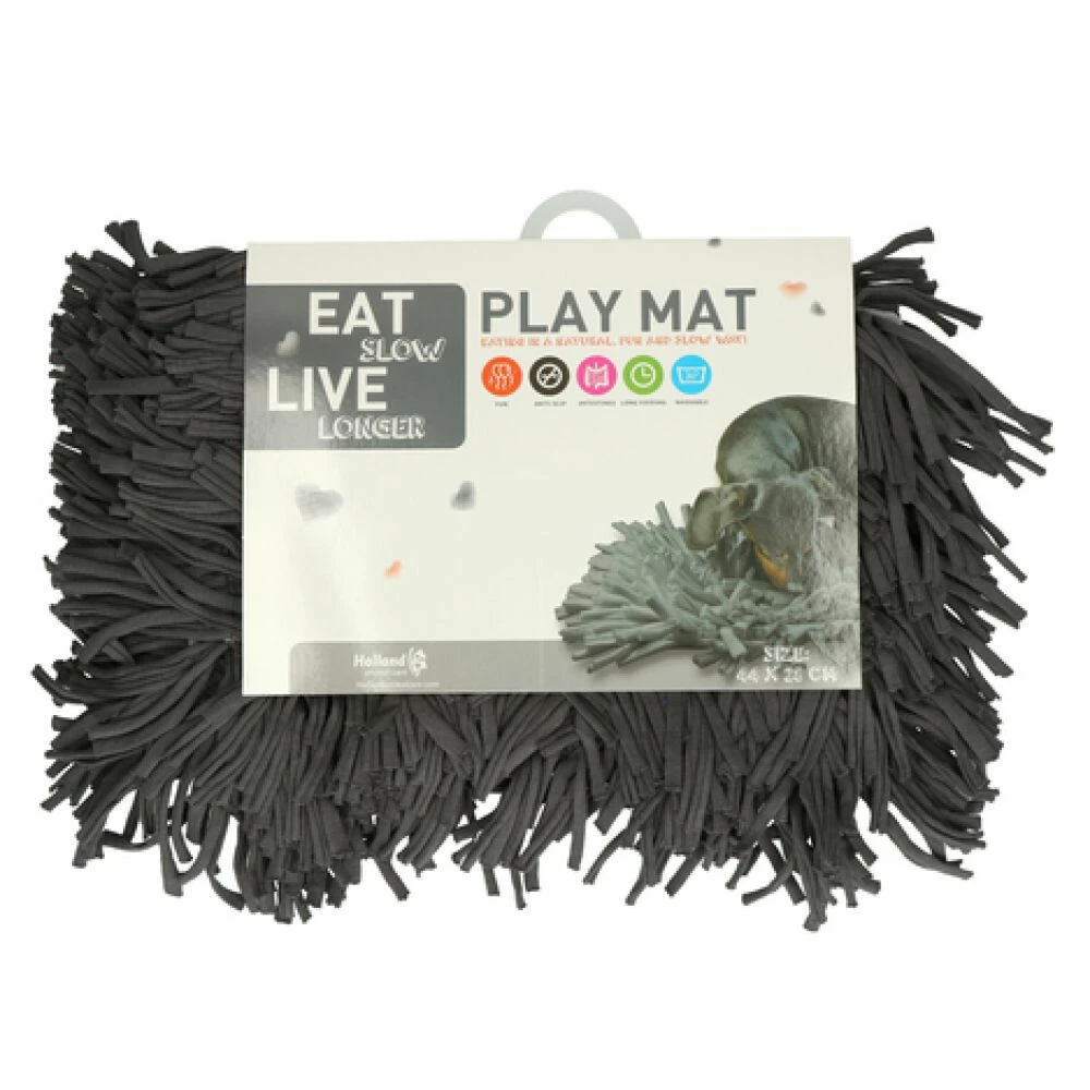 Eat Slow Live Longer Play Snuffelmat Grijs 3 Eat Slow Live Longer Play Snuffelmat Grijs
