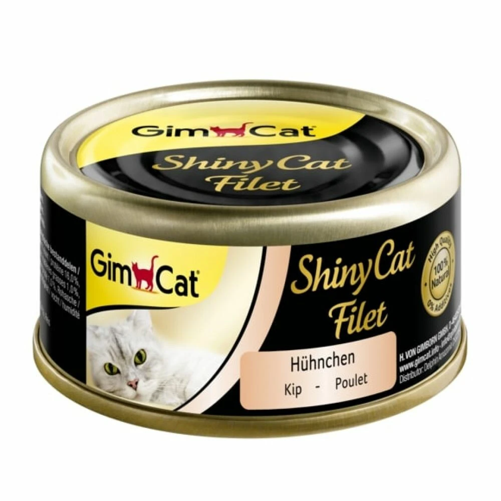 24x GimCat ShinyCat Filet Kip 3 24x GimCat ShinyCat Filet Kip
