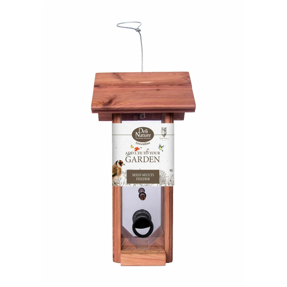 Deli Nature Greenline Seed Multi Feeder 3 Deli Nature Greenline Seed Multi Feeder